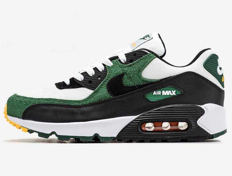 Унисекс кожаные кроссовки Nike Air Max 90 кросівки найк аір макс 90
