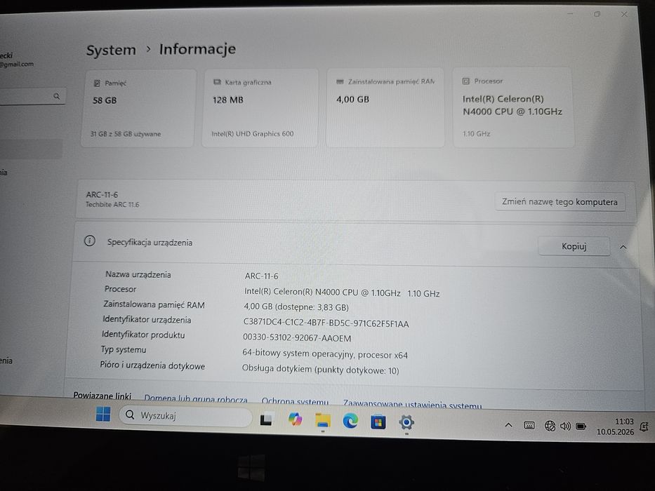 Laptop/Tablet Techbite Arc 11.6