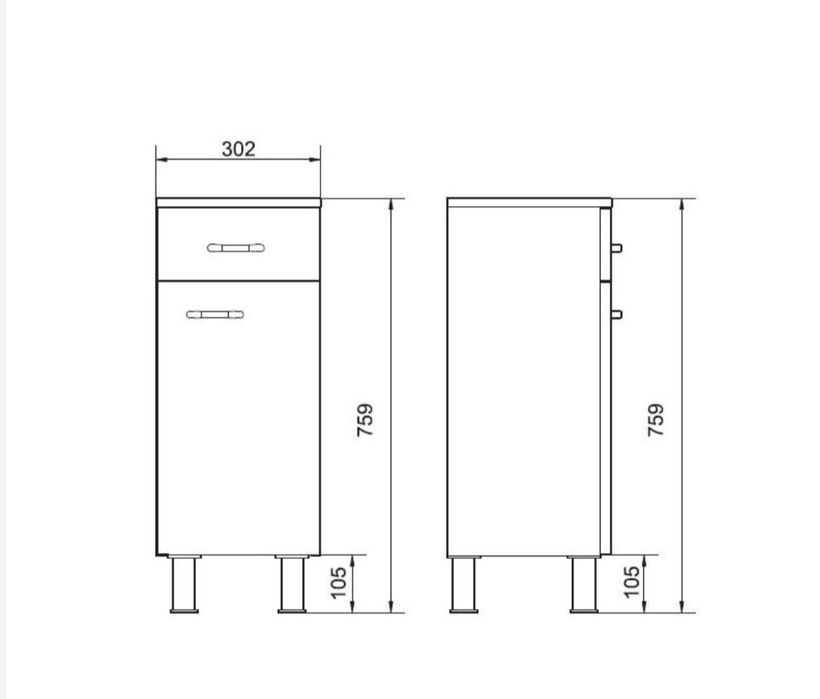 Słupek alpina Cersanit