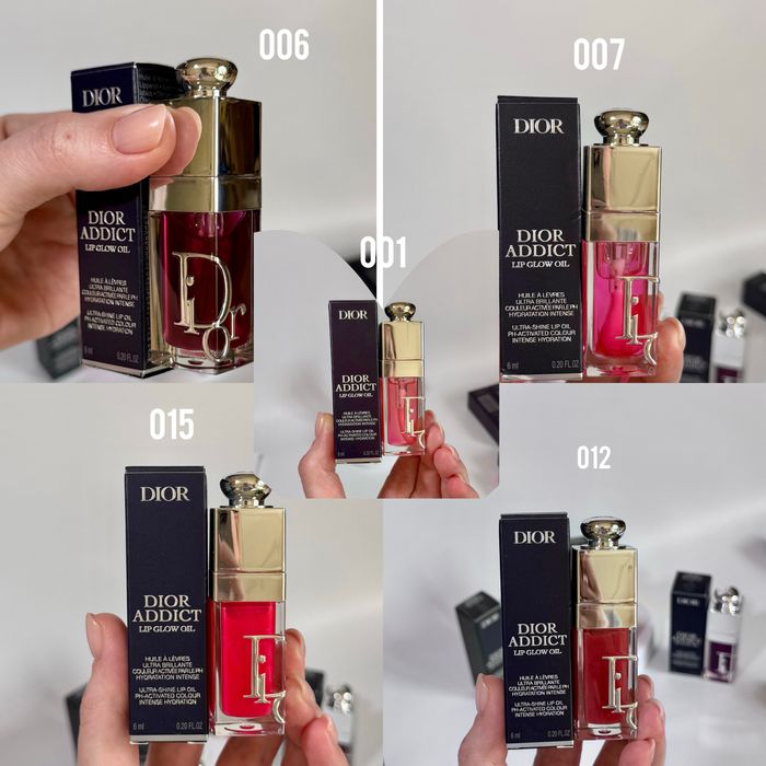 Олія для губ Dior Addict Lip Glow Oil 001,006,007,012,015