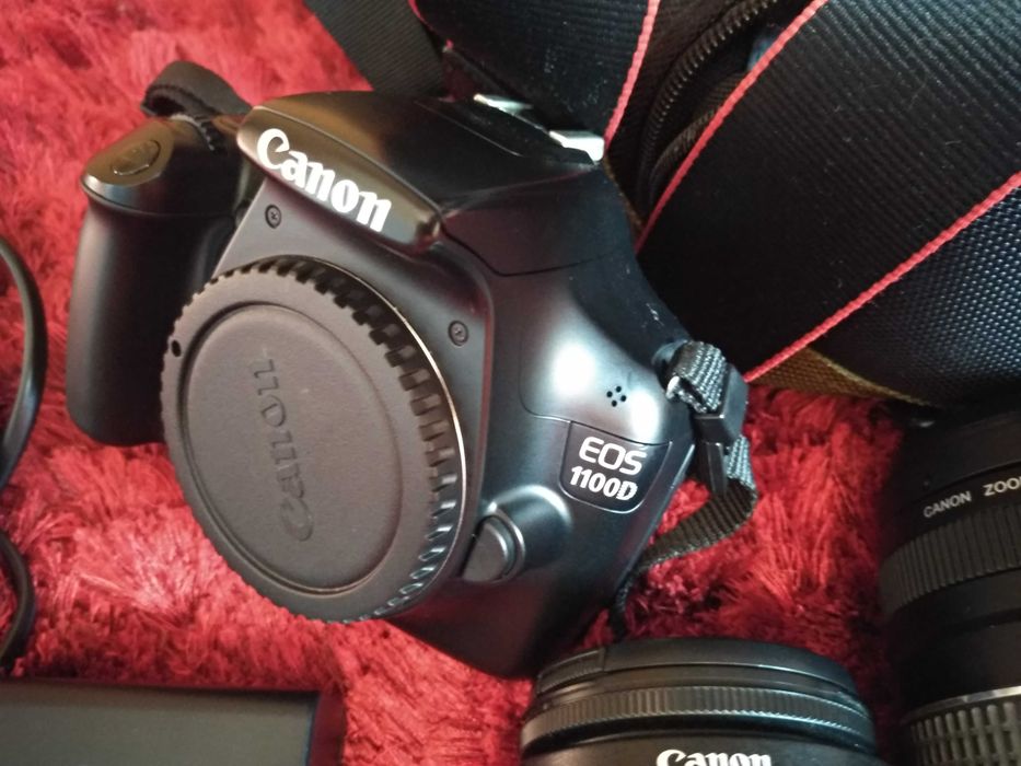 Canon EOS 1100D impecável com acessórios | Oferta do tripé