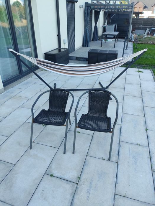 Krzesła 2 szt ogrodowe