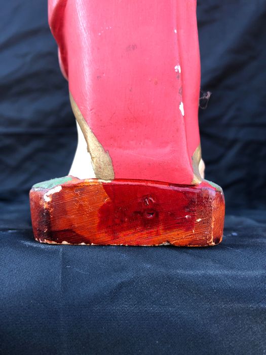 Stara figurka gipsowa Jezus