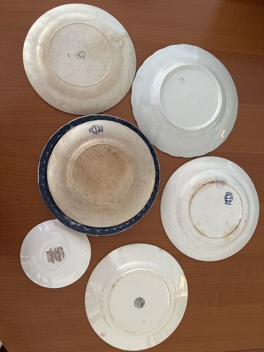 Pratos antigos variados, 7