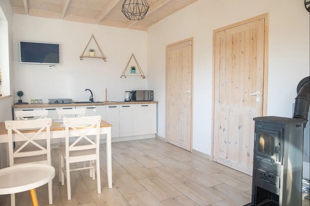 Domki nad jeziorem Krąg, Basen, Sauna, Jacuzzi, Kominek, Sprzęt Wodny