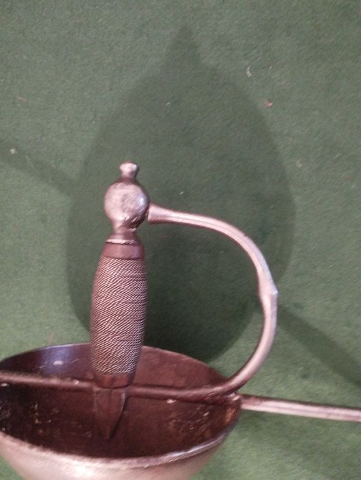 Espada Rapiére  ibérica de Copo, século XVII (primeira metade).