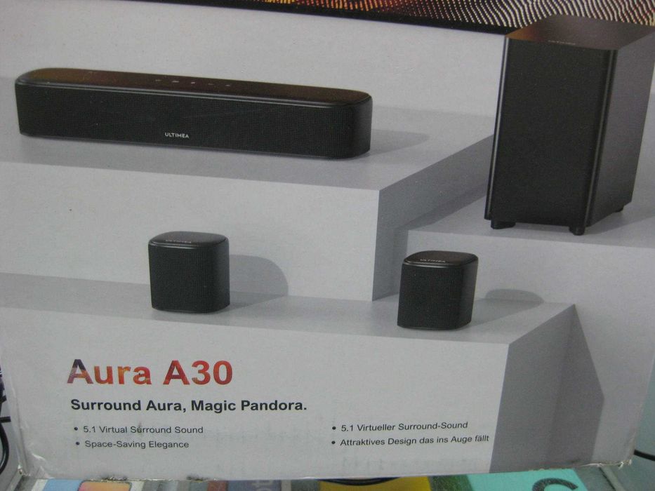 Soundbar subwoofer Ultimea Aura A30 5.1 Bluetooth pilot