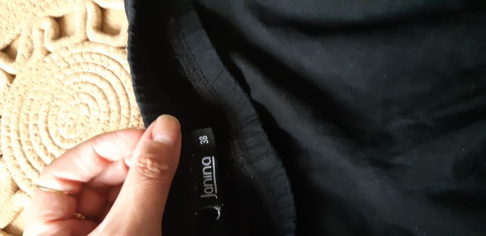 Leginsy 3/4 M czarne