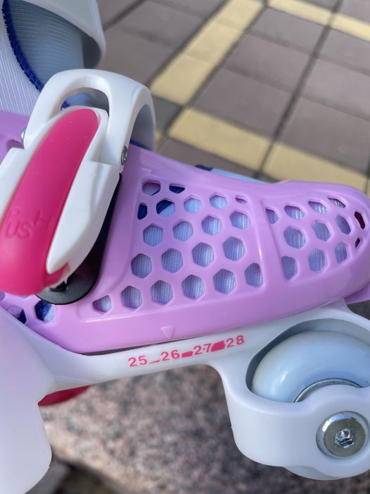 Ролики розсувні Reaction Junior Girl розмір 25-28