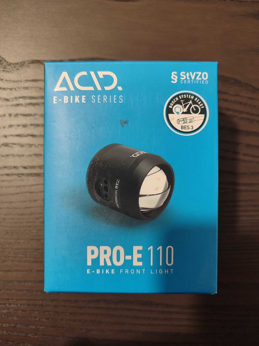 Luz frontal Acid Pro-E 110 E-Bike Bosch