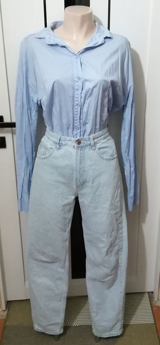 Sinsay блакитні мом джинси