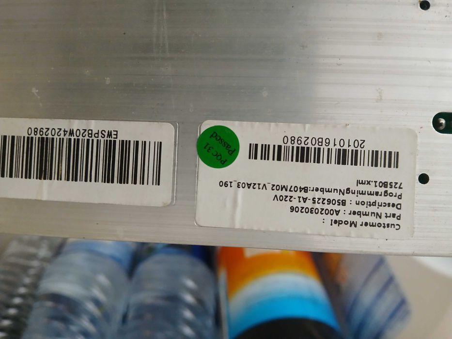 Passadeira de corrida DOMYNOS T900C+ placa eletrónica