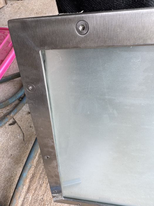 Frontal de lareira em Inox