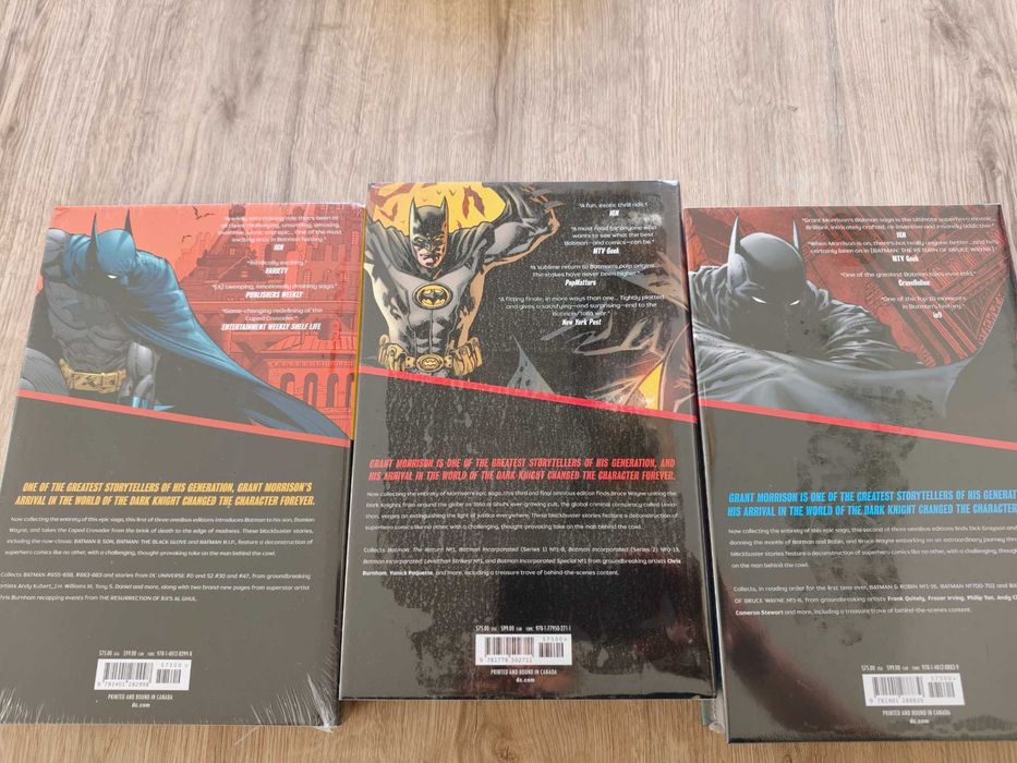 DC - Grant Morrison´s Batman OMNIBUS Trilogy [Selados]