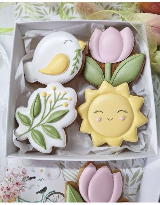 Майстер-класи з розпису пряників на День Закоханих, свято Весни, Велик