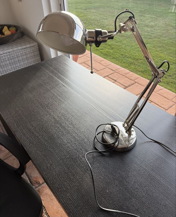 Secretária MALM IKEA Preta Ótimo Estado