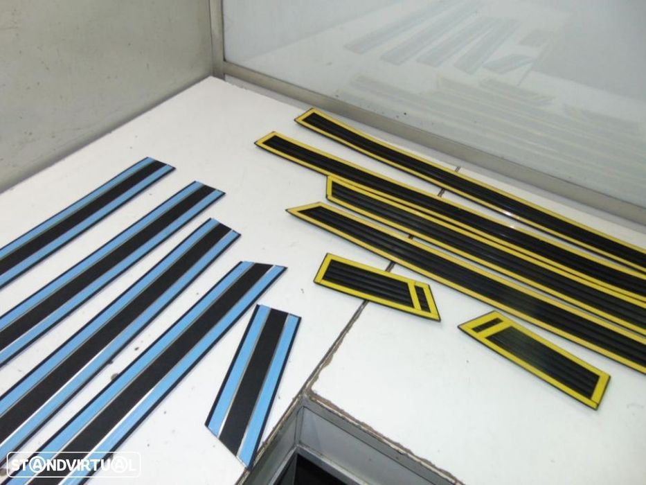 Fiat Uno conjunto de frisos autocolantes