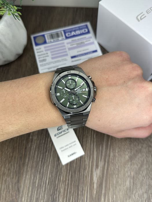 З гарантією / Новий оригінальний годинник Casio Edifice EFV-640DC-3A
