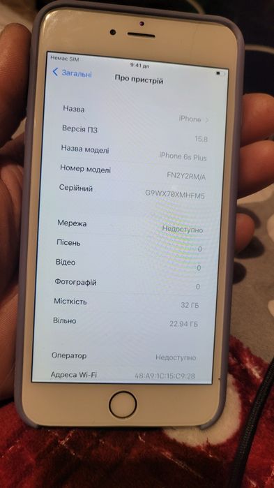 Iphone 6s plus 32 nevelok