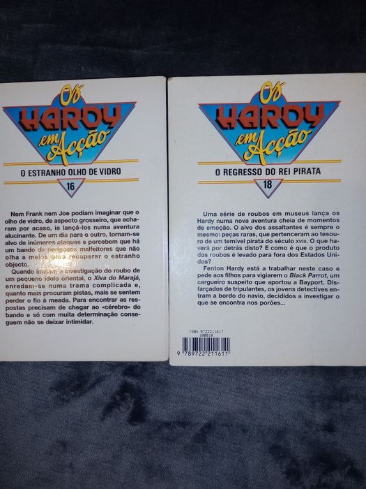 Livros da coleção " Os Hardy em acção "