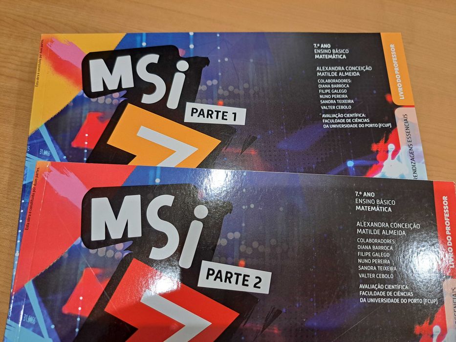 Manual de matemática - MSi7 - Só 14€