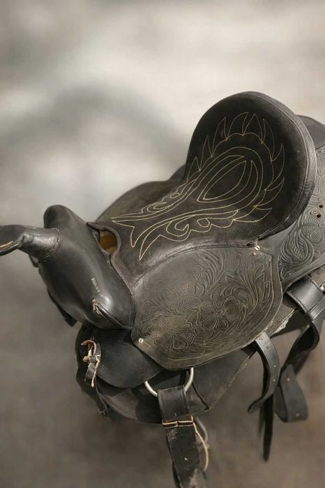 Siodło westernowe kowbojskie do jazdy konnej