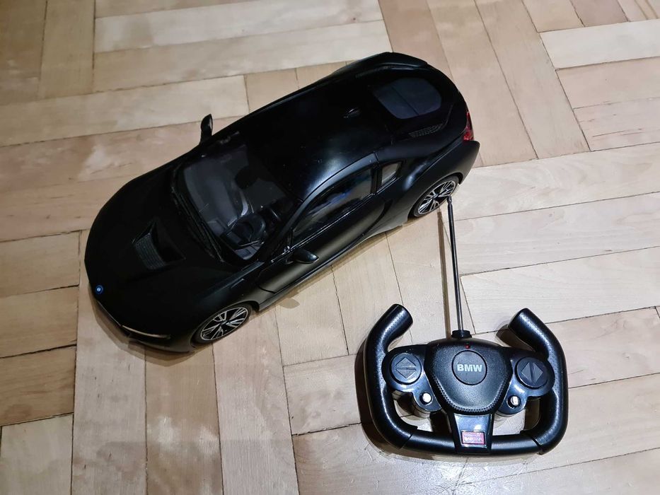 Samochód Zdalnie Sterowany Bmw I8 Czarny 1:14  Rastar