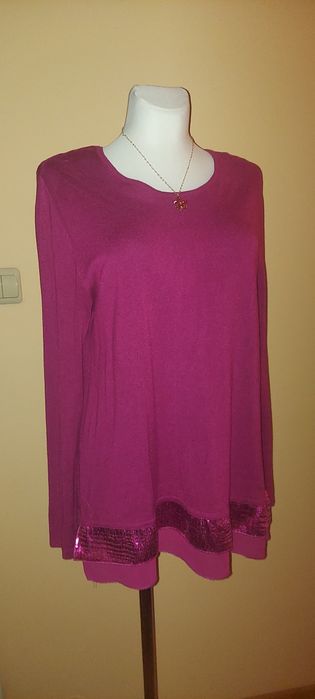 Tunika XL/XXL ze szlakiem.z cekinów