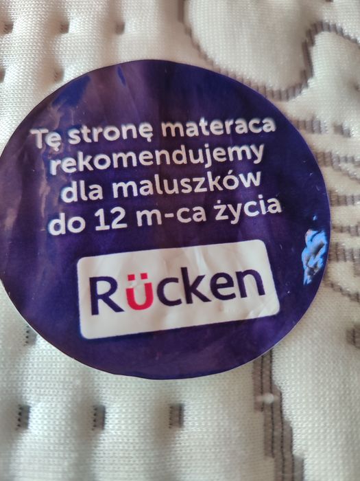 Materac Ruckec 60 na 120 na 10cm