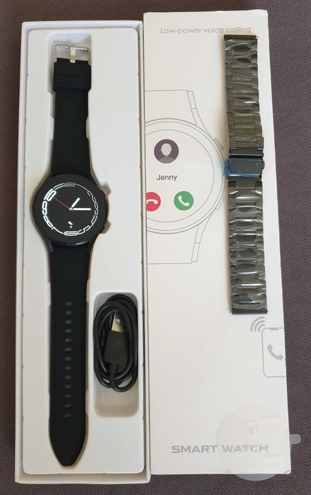 Смарт часы круглые, как Samsung Galaxy  1:1 44mm