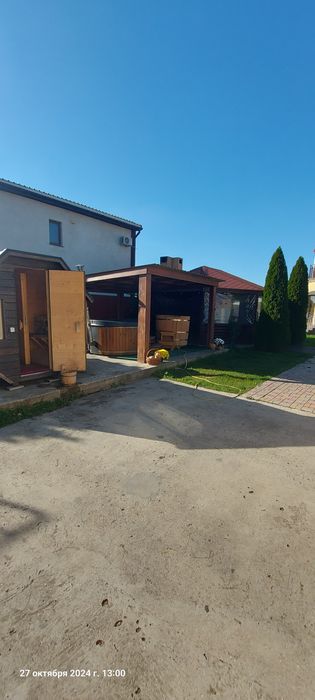 Сдам будинок  чан та лазня на дровах.