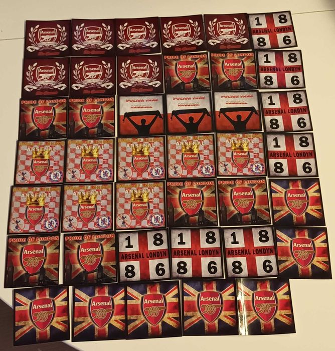 Arsenal FC Vlepki 41 sztuk