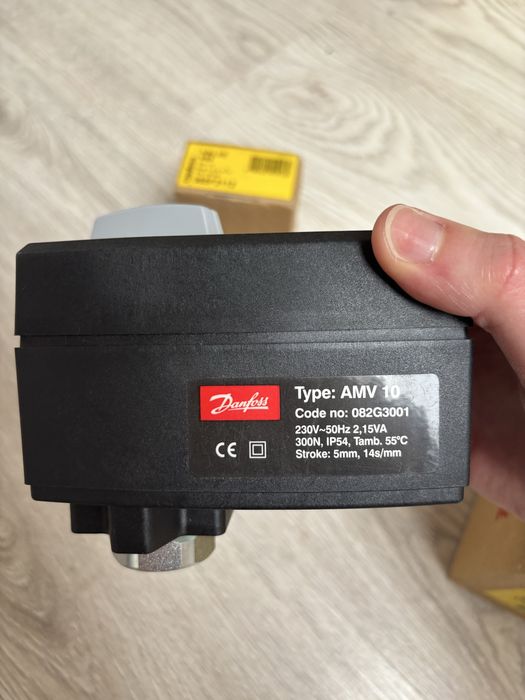 Siłownik napęd Danfoss+zawór VALVE VS2