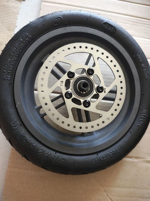 Zestaw opona tarcza Piasta do hulajnogi elektrycznej