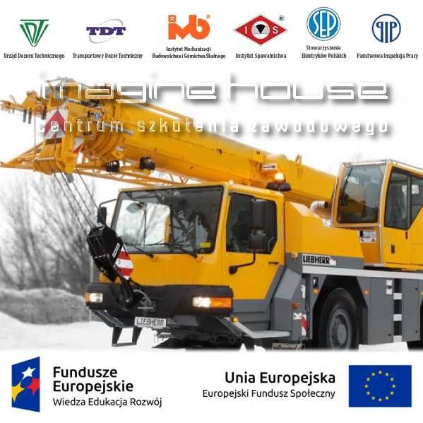 Kurs operator wózki widłowe ładowarki żurawie HDS zwyżki pilarki, dźwi