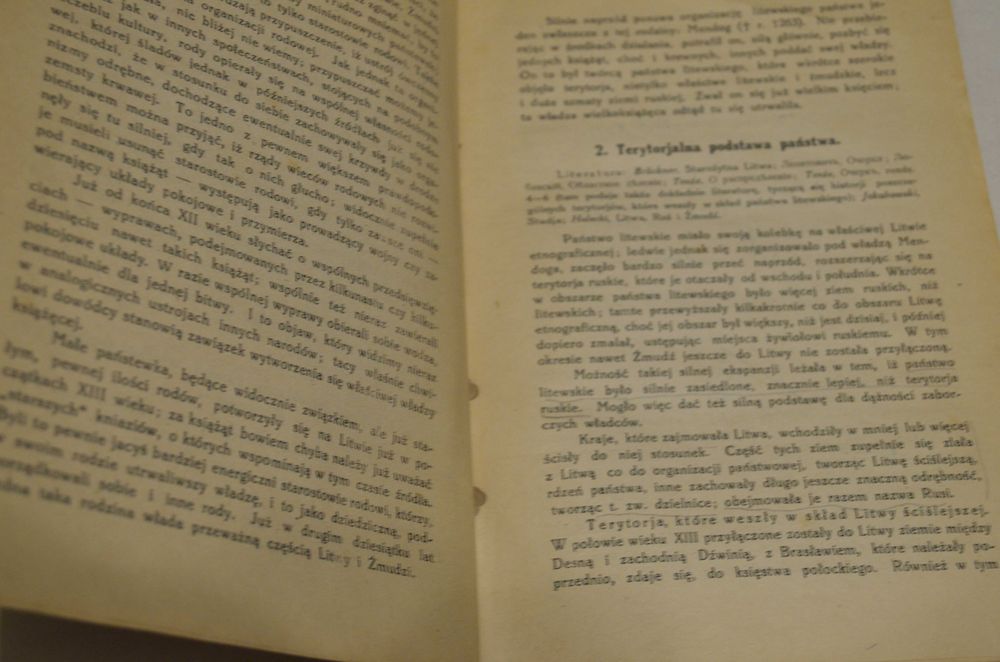 Historia ustroju Polski, Tom 2 LITWA Kutrzeba 1921
