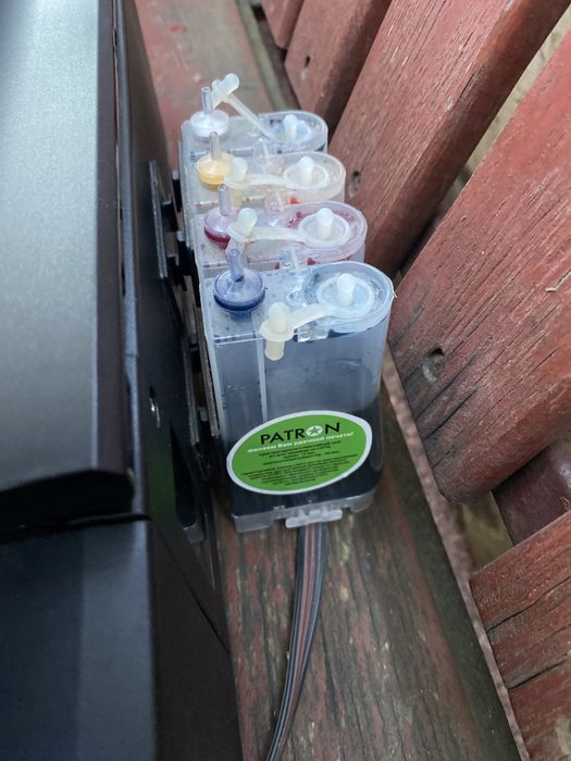 МФУ Canon MP230 Працюючий з фарбою