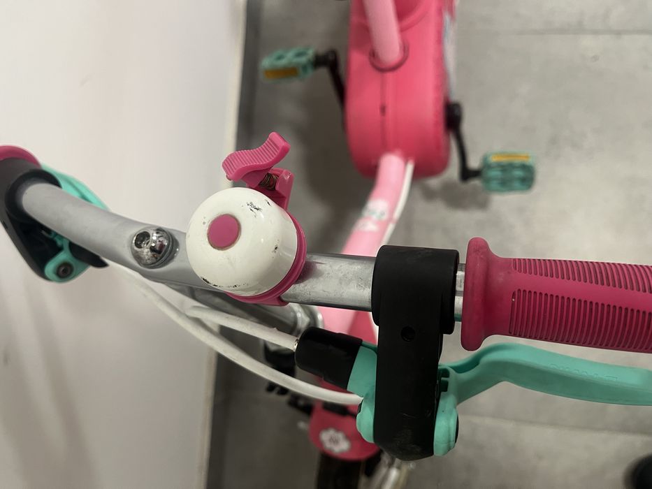 Btwin rower różowy 14 cali