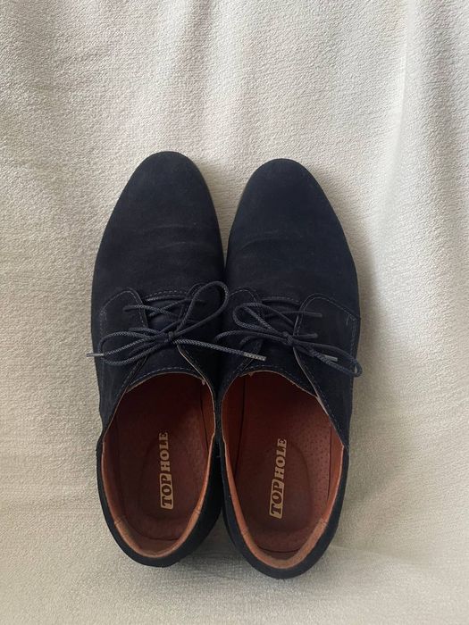 Туфлі чоловічі, замшеві