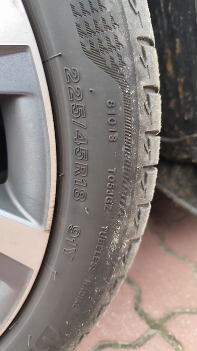 Opony letnie bridgestone 225r18 45