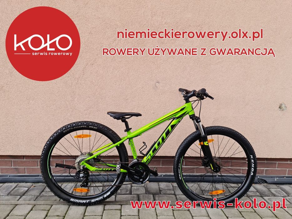 Rower górski MTB SCOTT koła 27.5 shimano aluminium okazja WYSYŁKA