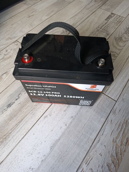 Продам АКБ LiFePO4 Supcelion 12V 100Ah 1280Wh Bluetooth BMS