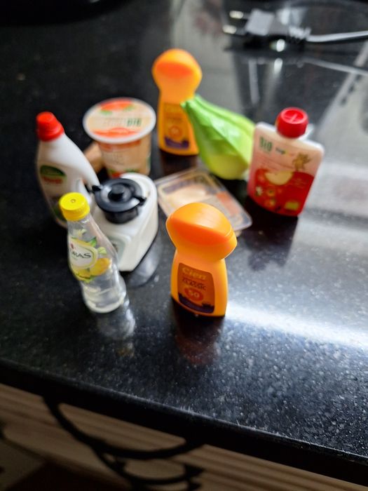 Miniaturas frutas, legumes e outros