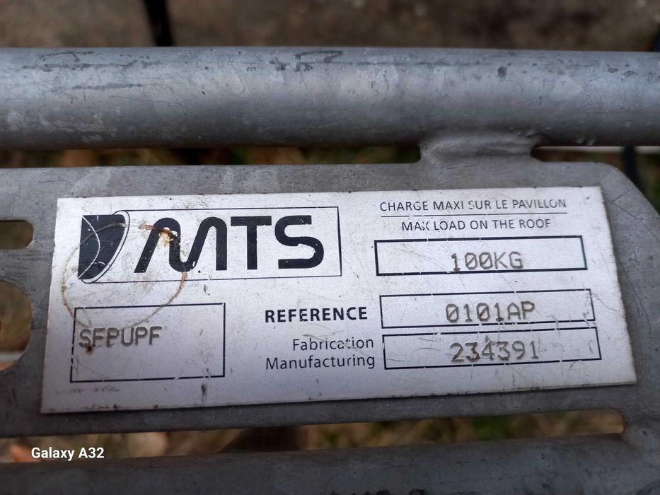 Grelha tejadilho Citroën berlingo