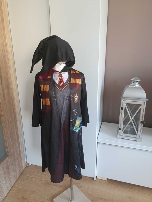NOWY strój karnawałowy HARRY POTTER GRYFFINDOR halloween 110/116 (2)