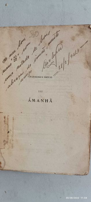 Livro Pa-1 - Abel Botelho - Ámanhã