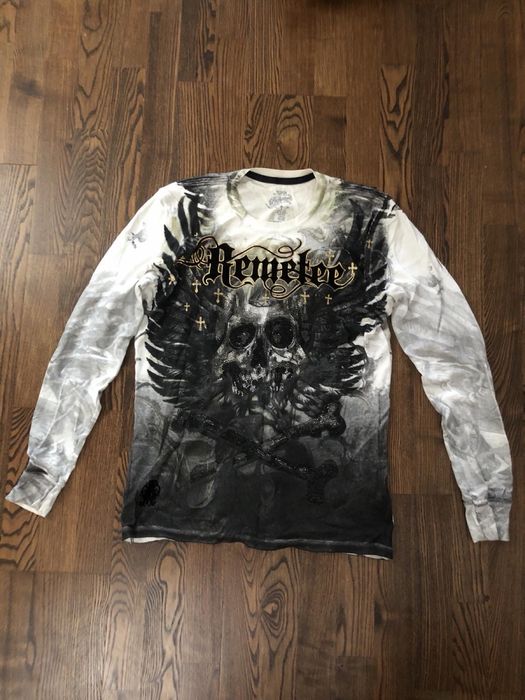 Affliction Red Lable Limited Edition  and Remetee лонгсліви