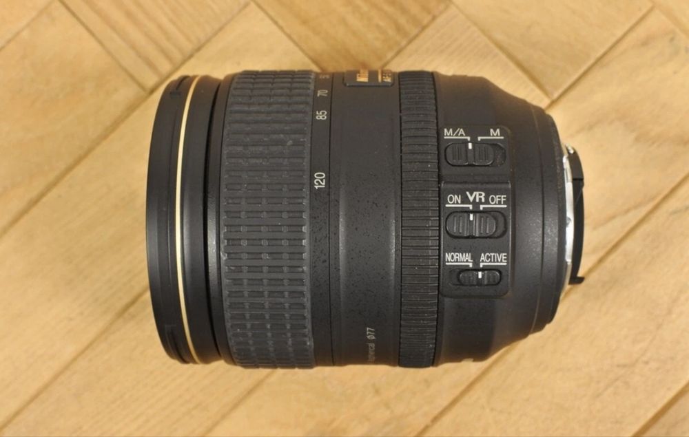 Lente Nikon AF-S 24-120mm f/4G ED VR – Excelente Estado