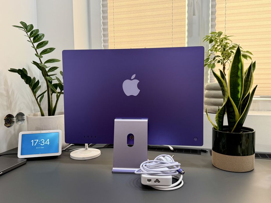 Apple iMac 24" M4 16/256GB Purple (iCloud Clean, заблокований, на запчастини)