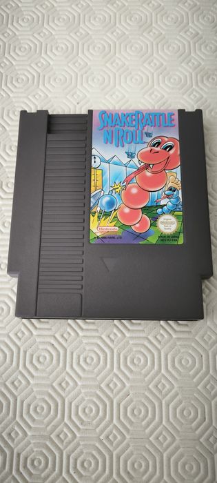 Jogo NES Nintendo - Snake Rattle N Roll (Cartucho)